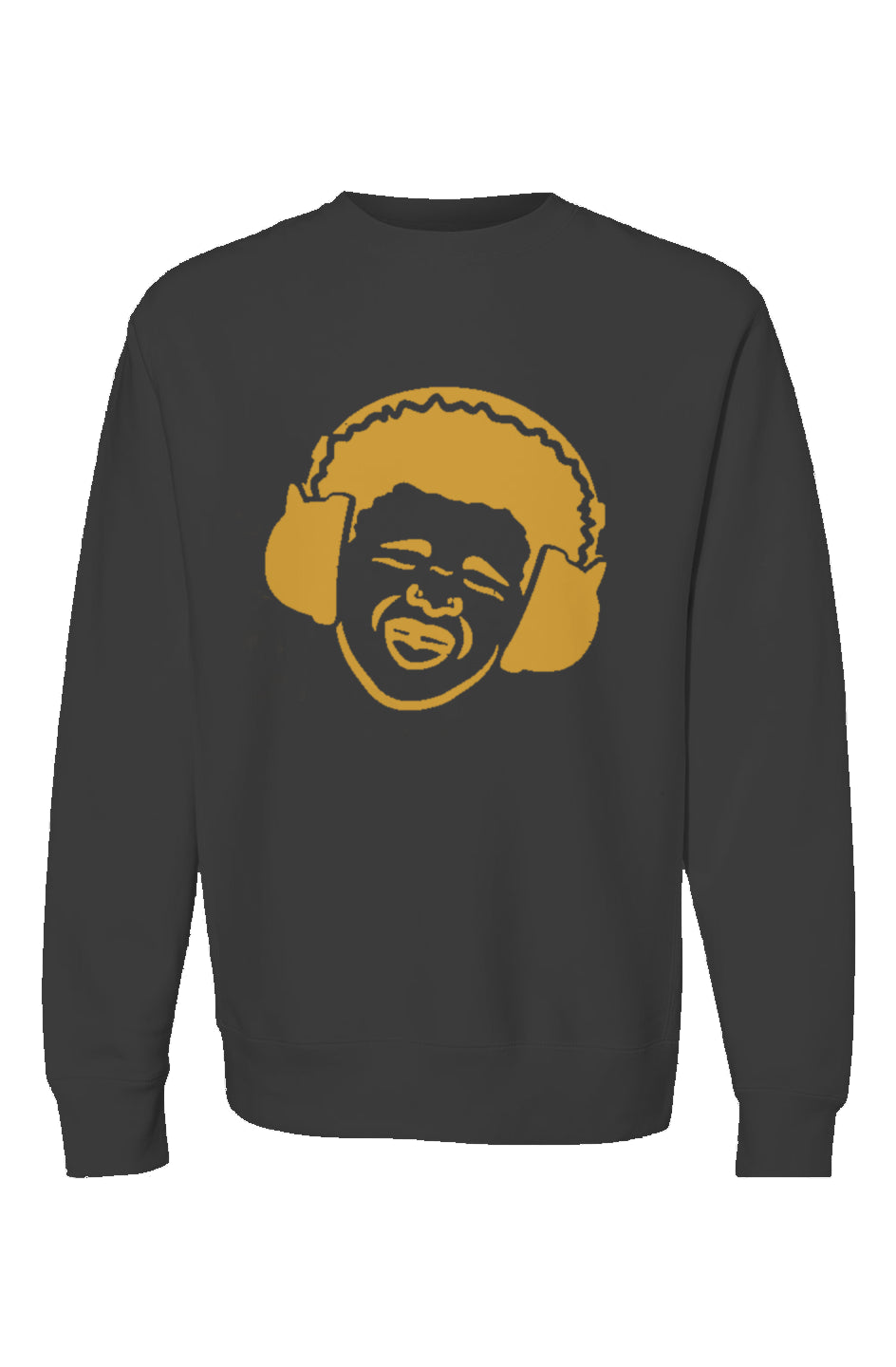 OTS Private Label Black|KD Yellow Crewneck