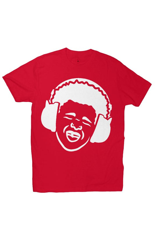 Red|White Ots head Tee