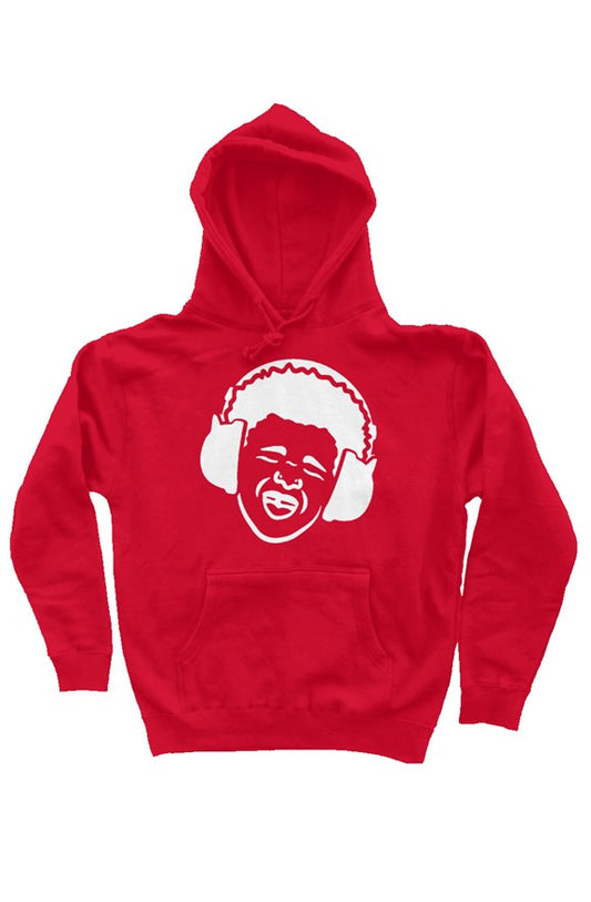 ots head red|white hoodie 