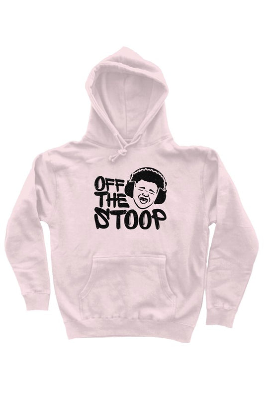 off the Stoop Light Pink|Black Hoddie