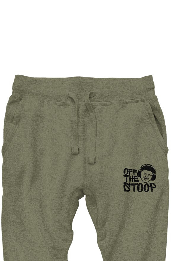 Army Green|Black Off The Stoop joggers