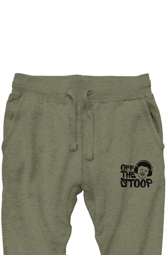 Army Green|Black Off The Stoop joggers