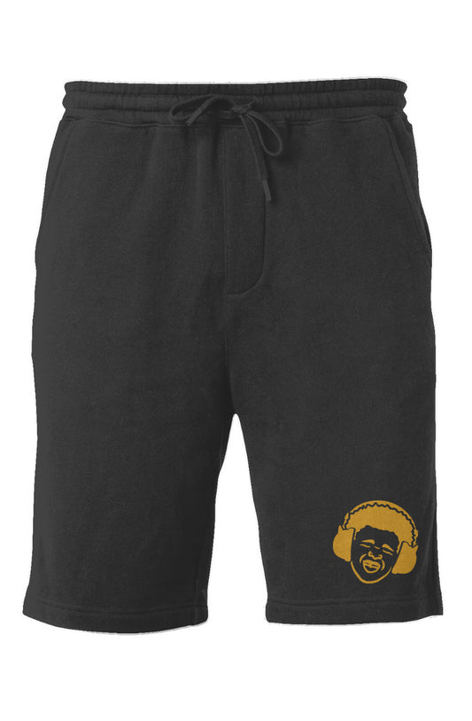 OTS black| KD yellow Fleece Shorts